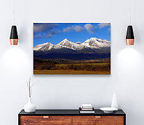 Obraz na stenu za hory za doly